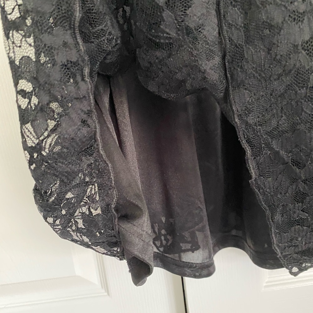 NWT H&M Lace Adjustable Straps MiniDress! Size 6 - Picture 12 of 13